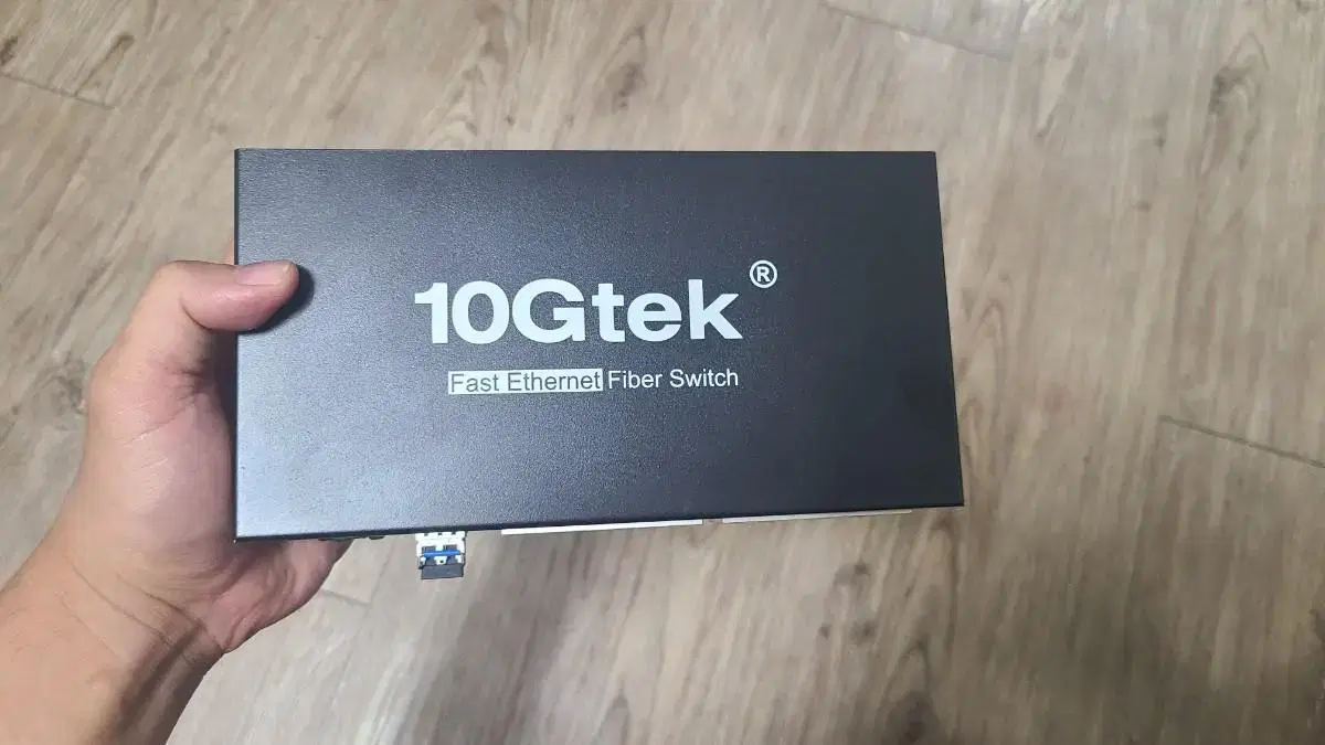 10gtek SFP모듈 16포트 미디어 컨버터 LC포함 10/100Mbp